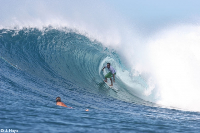Surfing with the public 